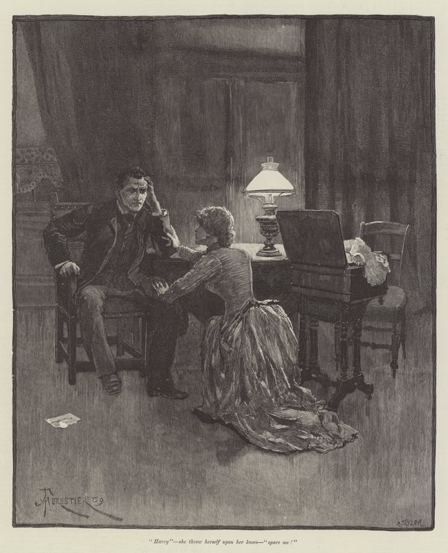 Blind Love, von Wilkie Collins von Amedee Forestier