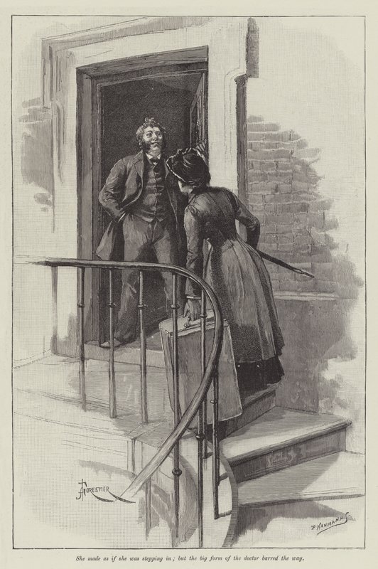 Blinde Liebe, von Wilkie Collins von Amedee Forestier