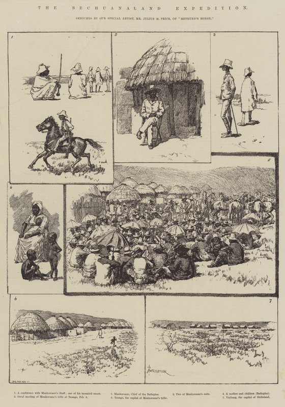 Die Bechuanaland-Expedition von Amedee Forestier