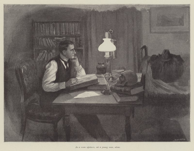 Das fünfjährige Treffen, von Walter Besant von Amedee Forestier
