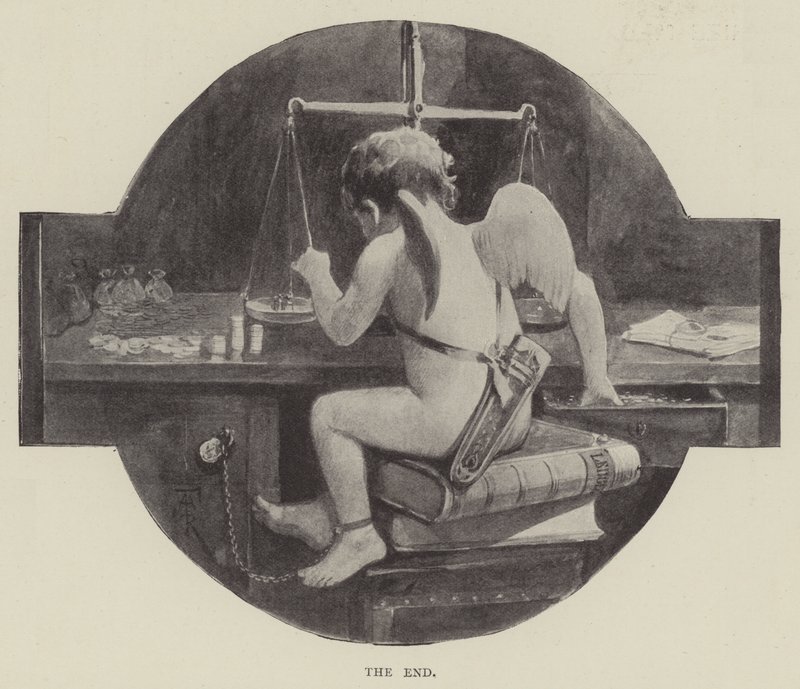 Die fünfjährige Verabredung, von Walter Besant von Amedee Forestier