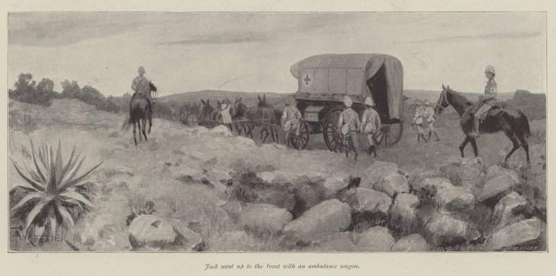 Das Fünfjahrestreffen, von Walter Besant von Amedee Forestier