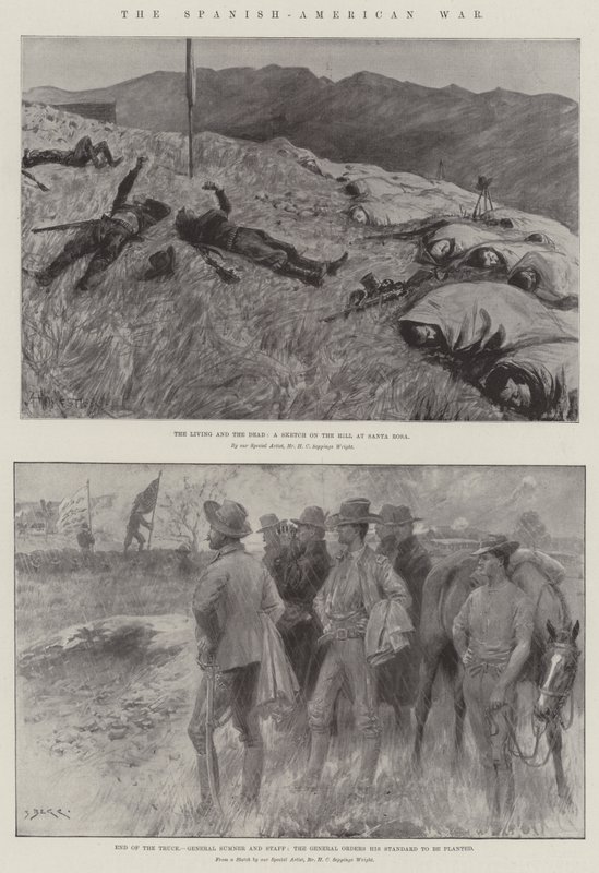 Der Spanisch-Amerikanische Krieg von Amedee Forestier