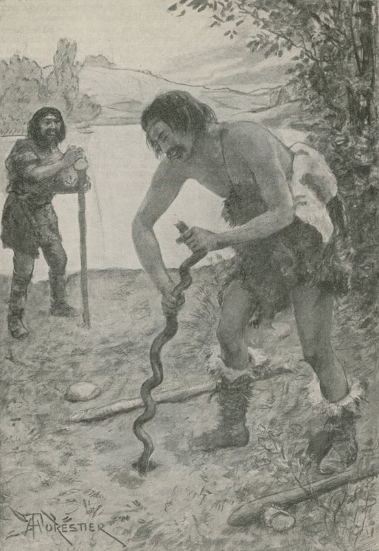 War er der Mann, der die Schraube gefunden hat von Amedee Forestier