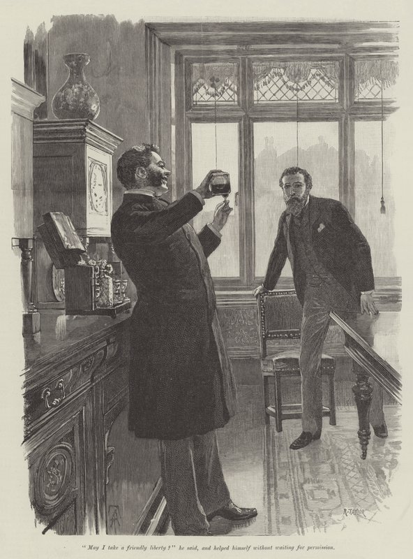 Blinde Liebe, von Wilkie Collins von Amedee Forestier