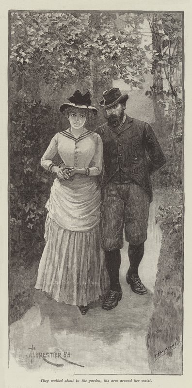 Blinde Liebe, von Wilkie Collins von Amedee Forestier