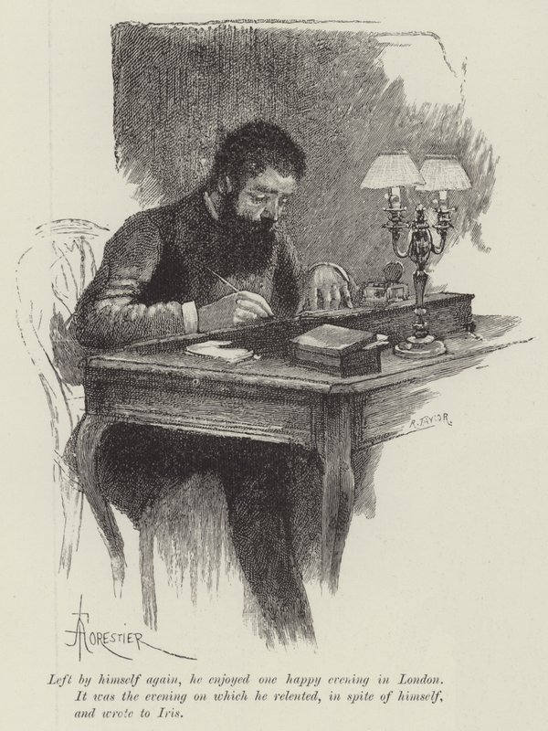 Blind Love, von Wilkie Collins von Amedee Forestier