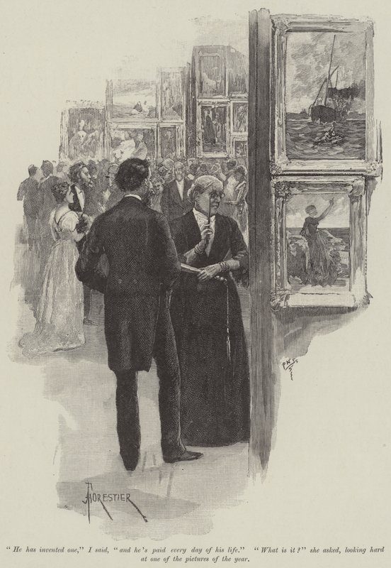 Greville Fane, von Henry James von Amedee Forestier