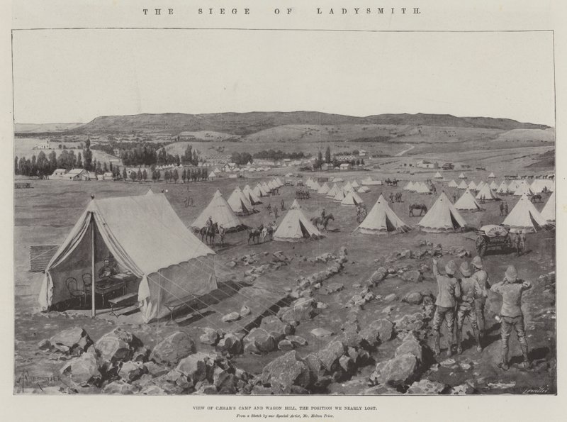 Die Belagerung von Ladysmith von Amedee Forestier
