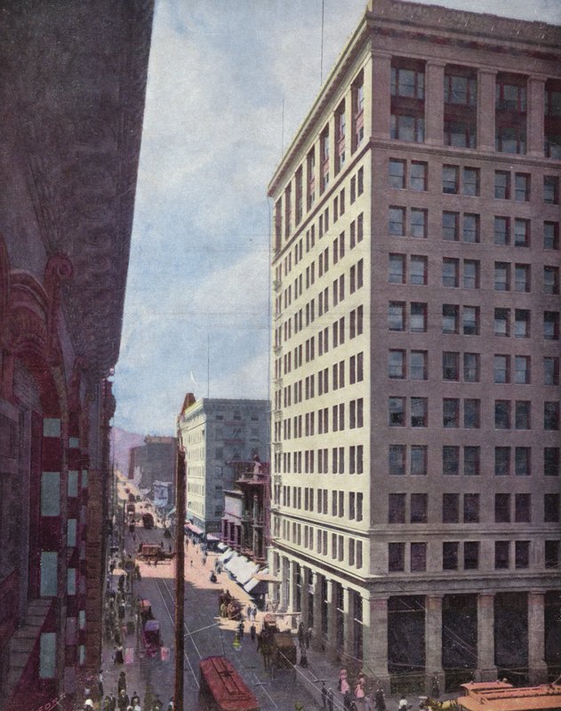 Oregon: Washington Street, Portland (Foto) von American Photographer (after)