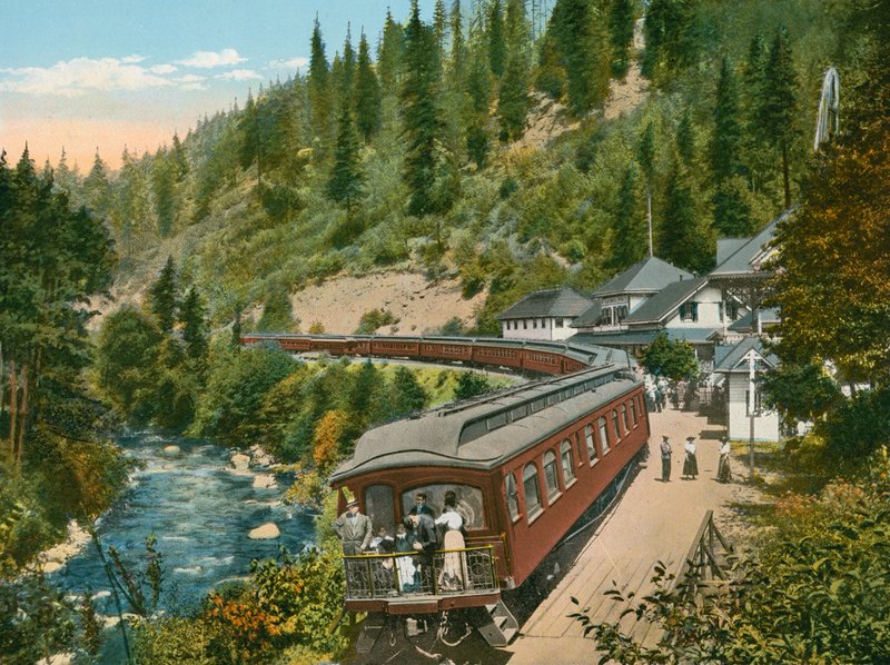 Shasta Springs, Kalifornien von American Photographer (after)
