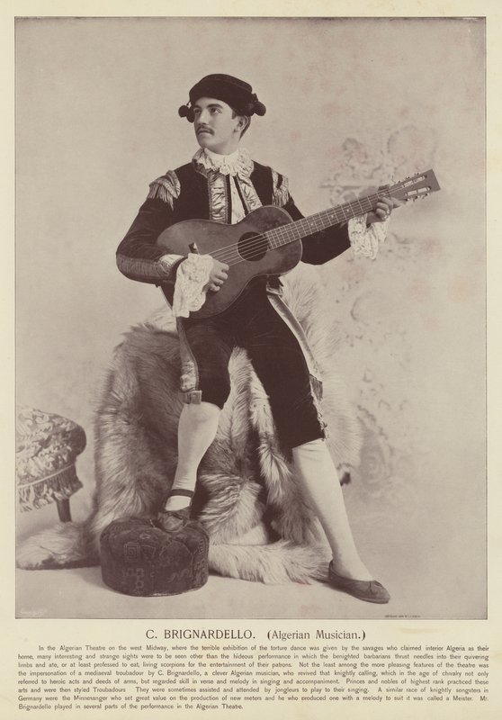 C Brignardello, Algerischer Musiker von American Photographer