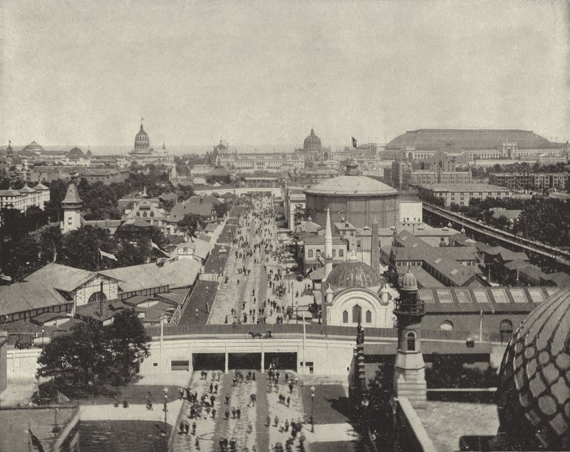 Blick nach Osten vom Riesenrad von American Photographer