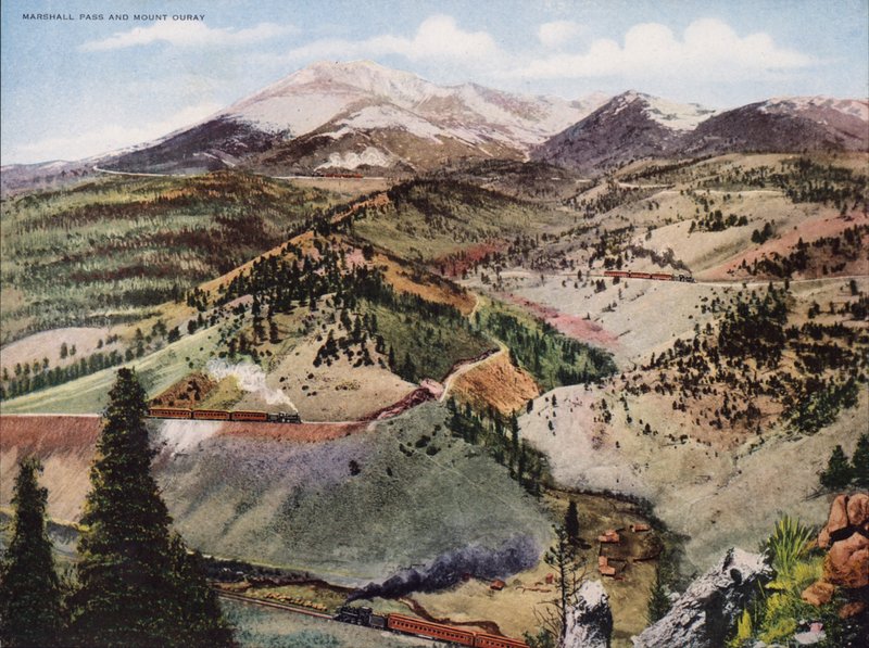 Marshall Pass und Mount Ouray von American Photographer
