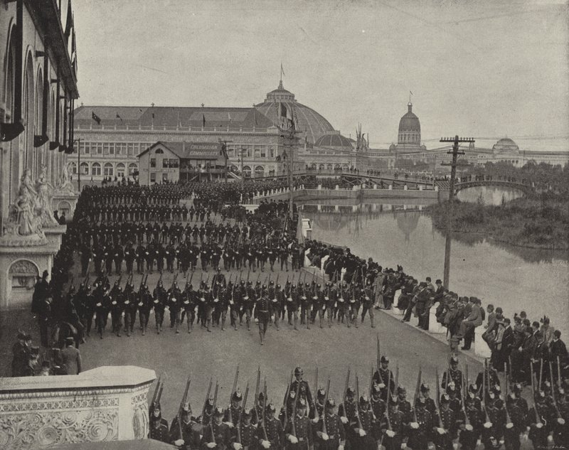Militärparade am Widmungstag von American Photographer