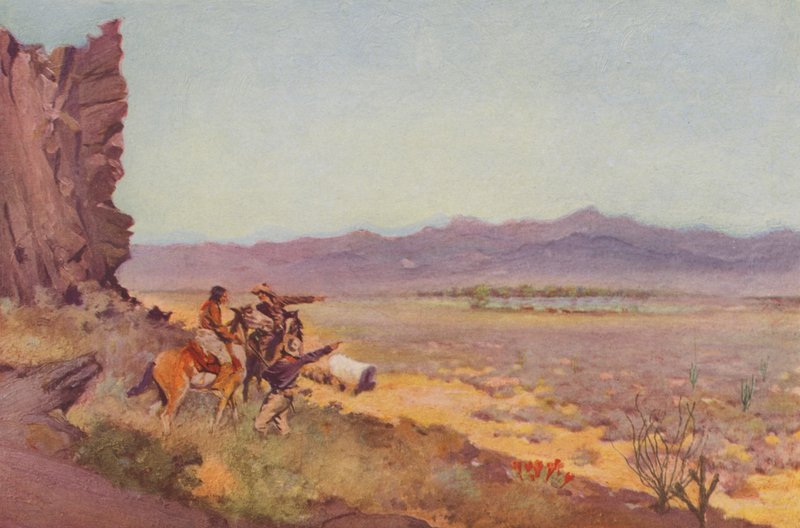 Fata Morgana in der Wüste, Arizona von American Photographer