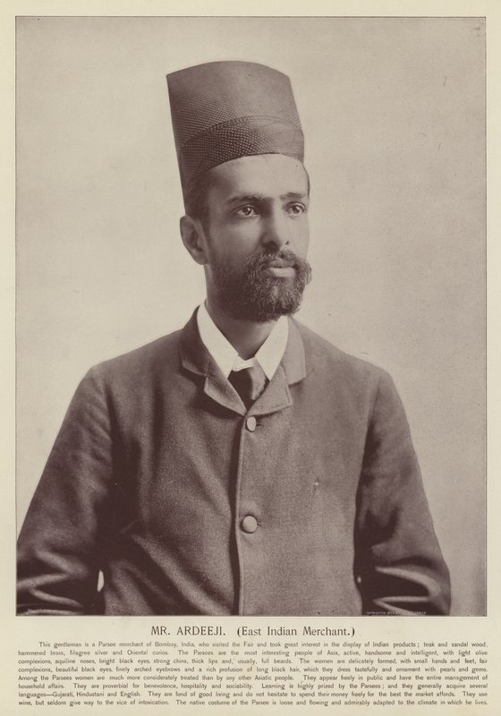 Herr Ardeeji, ostindischer Kaufmann von American Photographer
