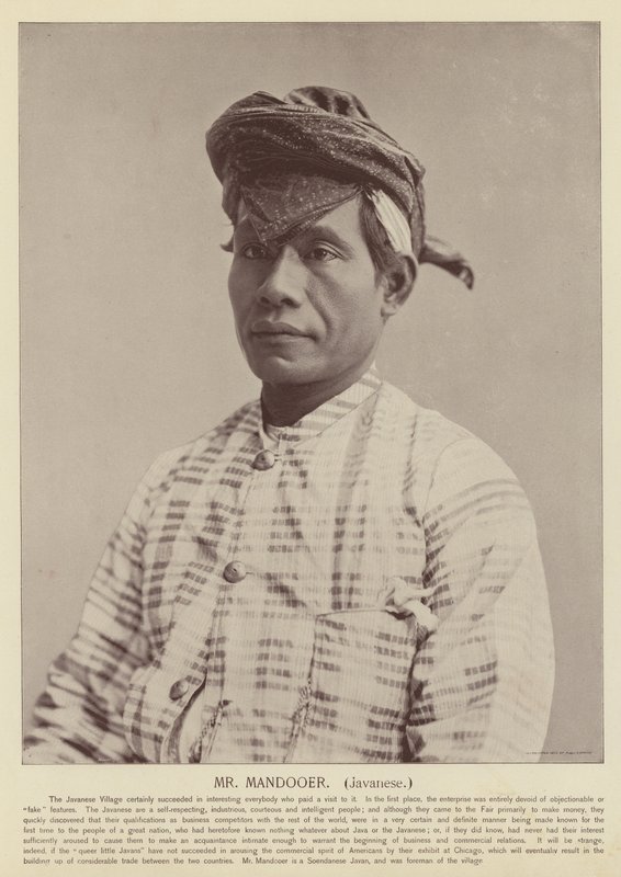 Mr Mandooer, Javaner von American Photographer