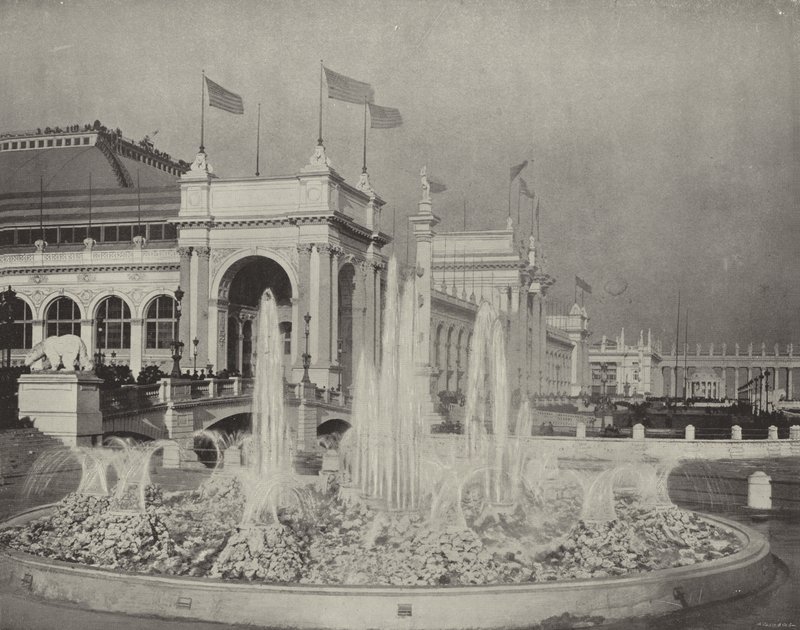 Einer der elektrischen Brunnen von American Photographer