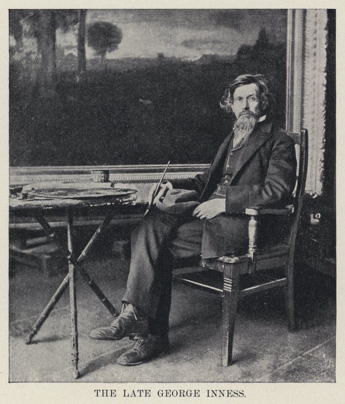 Der verstorbene George Inness von American Photographer