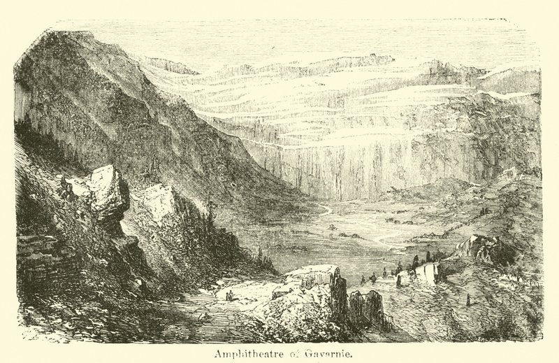 Amphitheater von Gavarnie von American School
