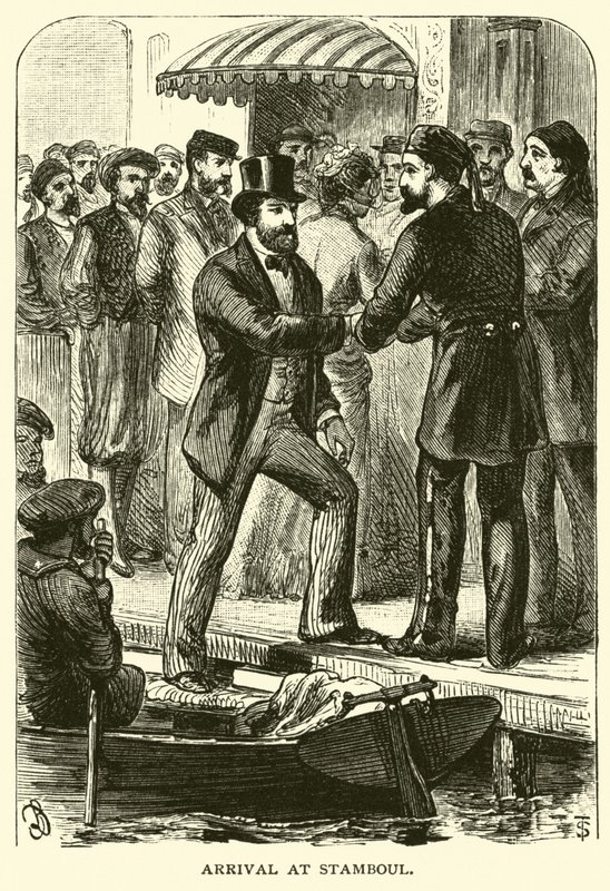Ankunft in Stamboul von American School
