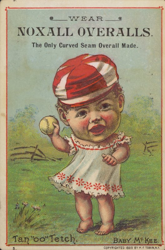 Baby hält Baseball von American School