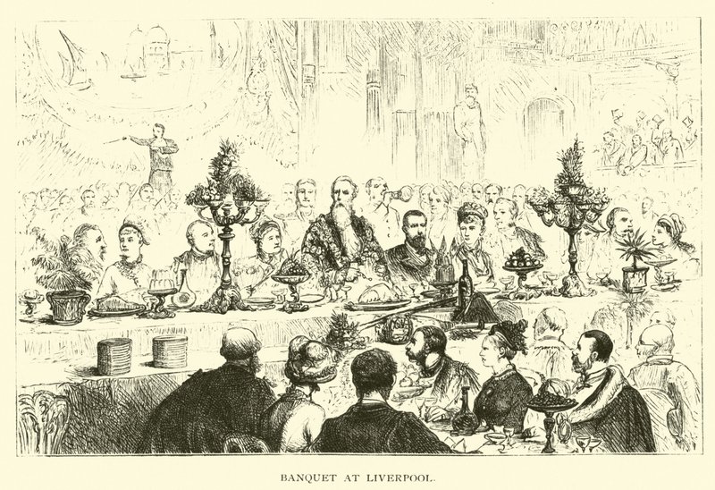 Bankett in Liverpool von American School