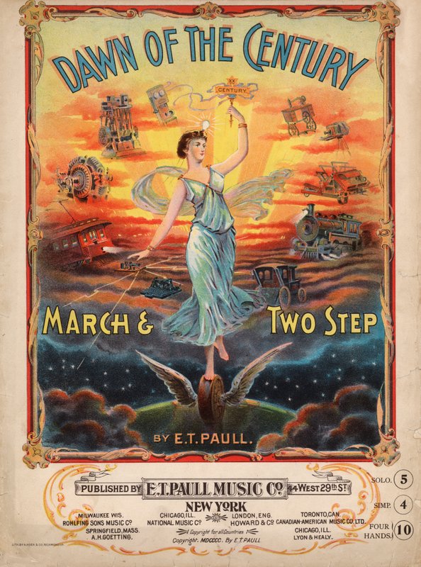 Morgendämmerung des Jahrhunderts von American School