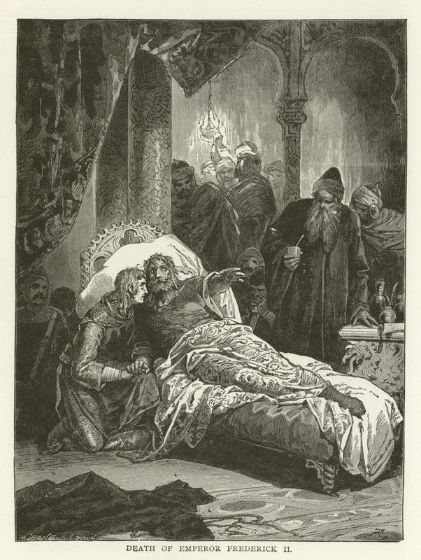 Tod von Kaiser Friedrich II. von American School