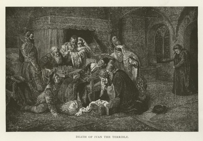 Tod von Iwan dem Schrecklichen von American School