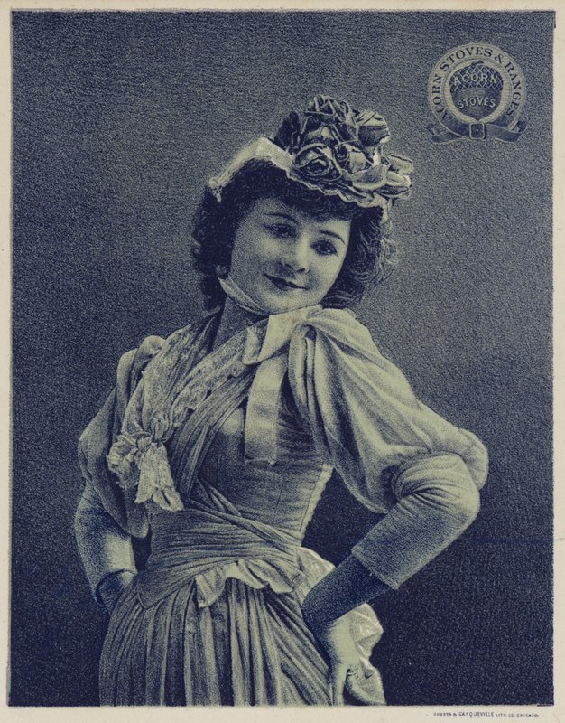 Elegante Dame von American School