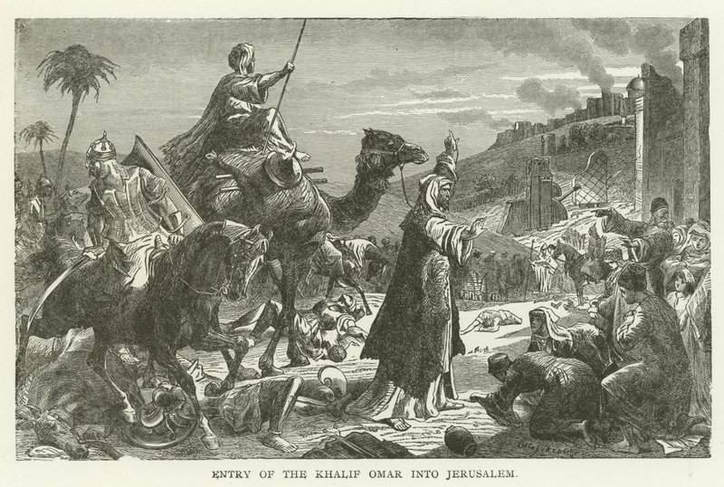 Einzug des Kalifen Omar in Jerusalem von American School