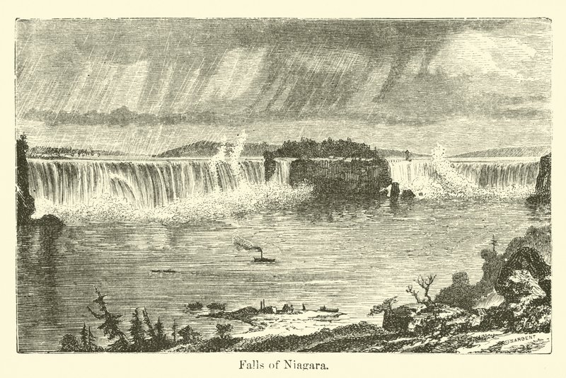 Niagarafälle von American School