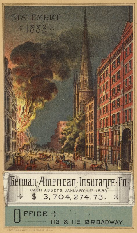 Feuer im Gebäude von American School