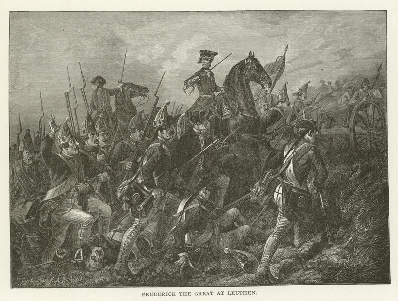 Friedrich der Große bei Leuthen von American School