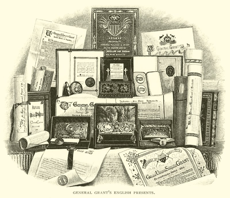 General Grants englische Geschenke von American School