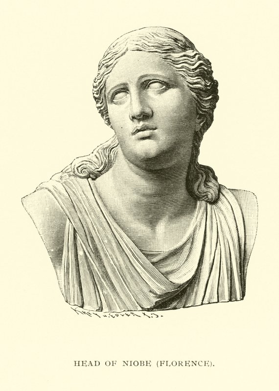 Kopf der Niobe, Florenz von American School