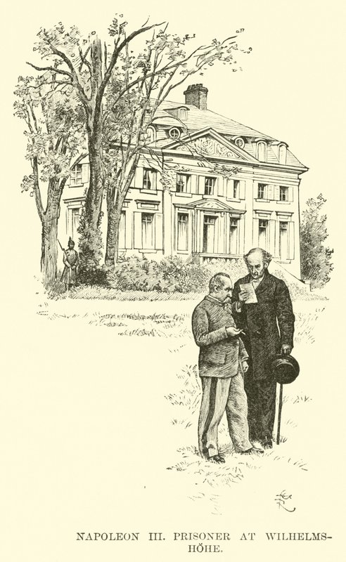 Napoleon III., Gefangener in Wilhelmshöhe von American School