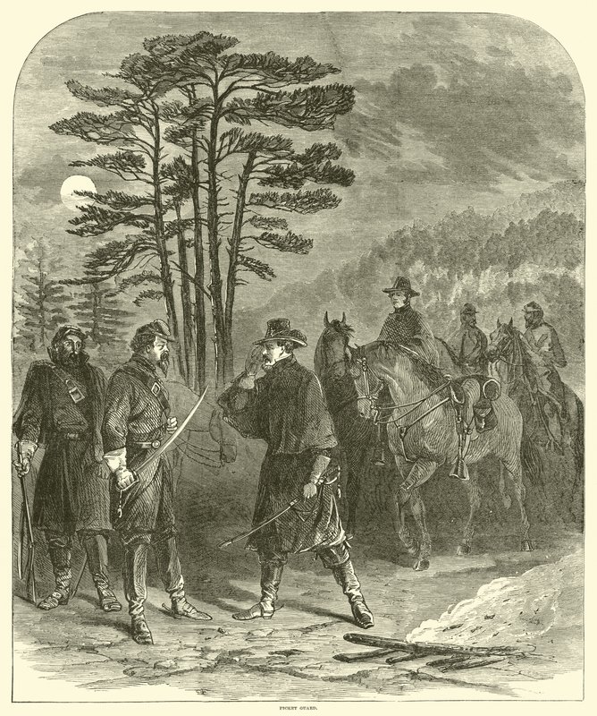 Wachposten, Januar-April 1863 von American School
