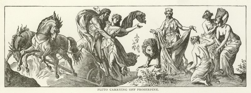 Pluto entführt Proserpina von American School