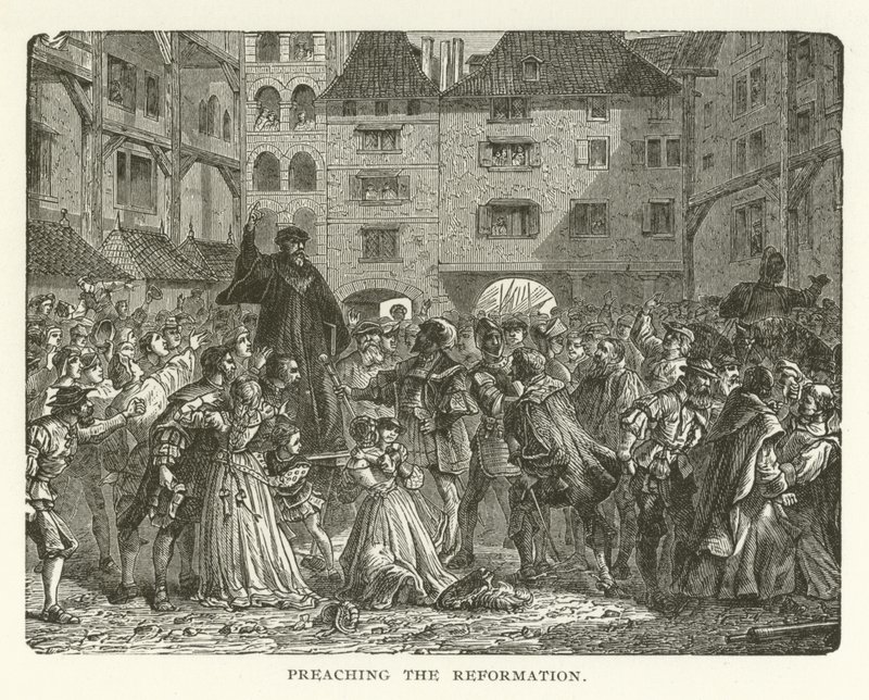 Predigt der Reformation von American School
