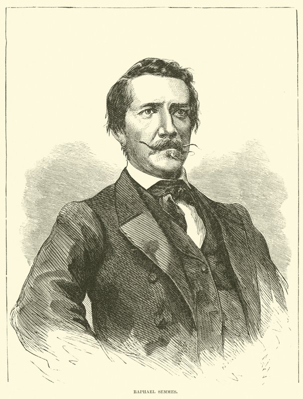Raphael Semmes, Dezember 1862 von American School