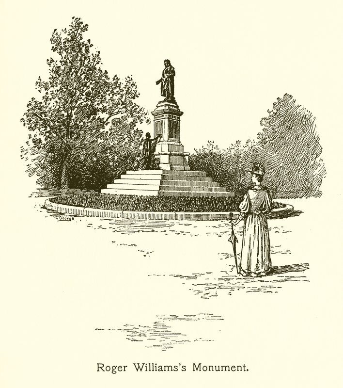 Roger Williams Denkmal von American School