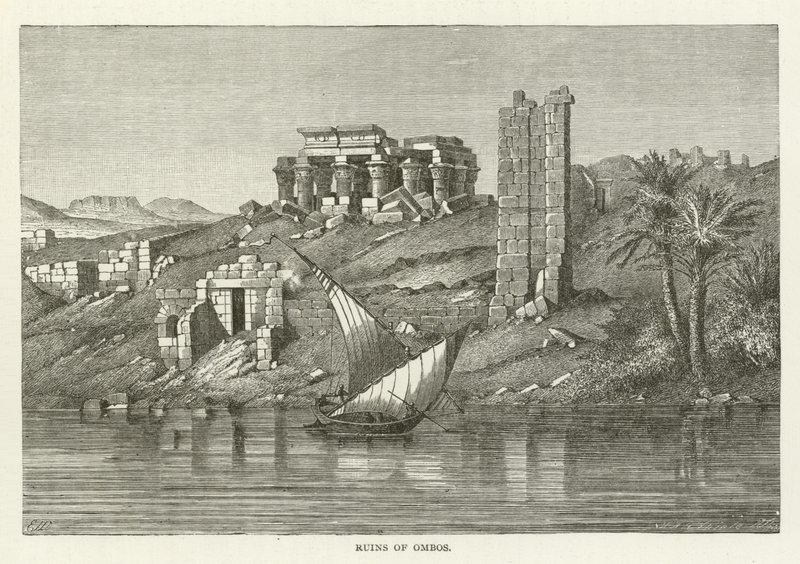 Ruinen von Ombos von American School