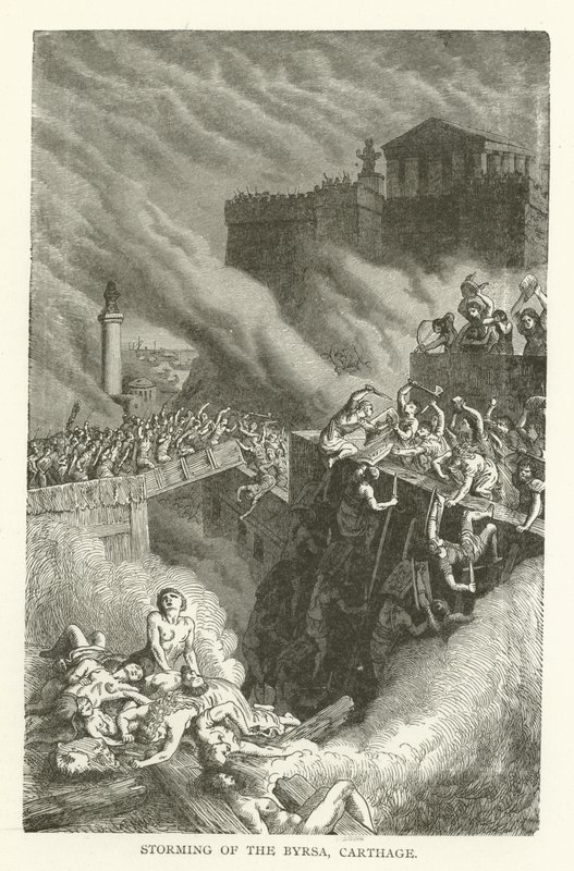 Sturm auf die Byrsa, Karthago von American School