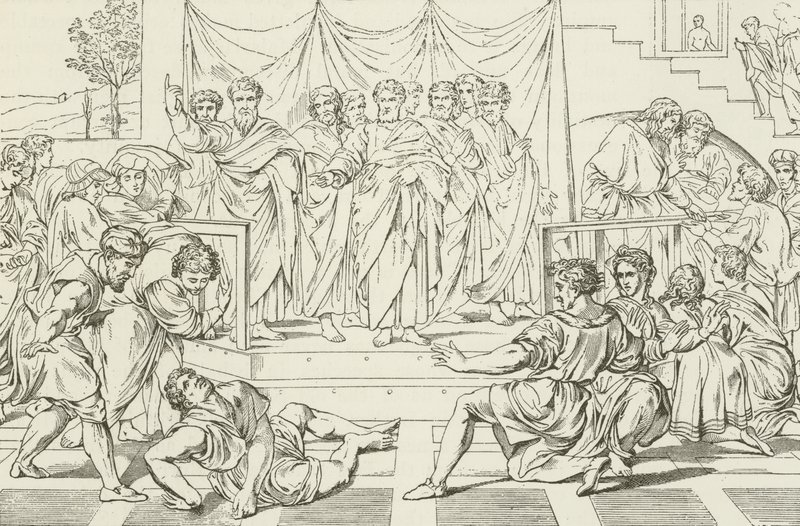 Der Tod des Ananias von American School