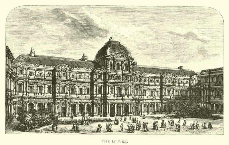 Der Louvre von American School