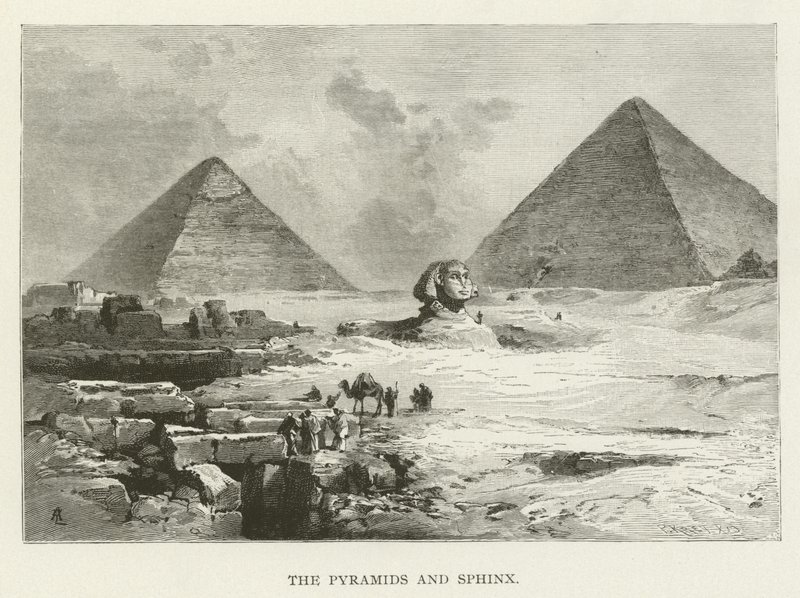 Die Pyramiden und die Sphinx von American School