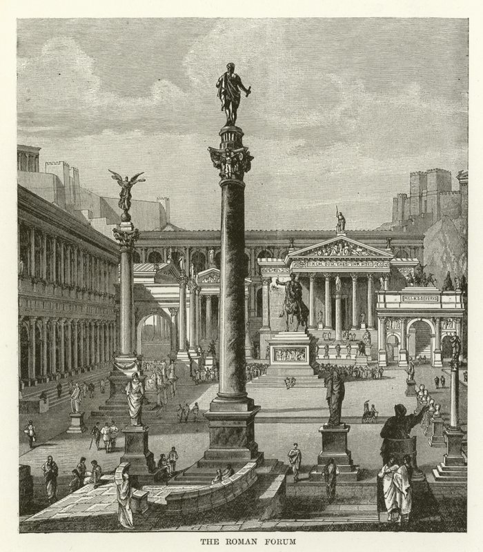 Das Forum Romanum von American School
